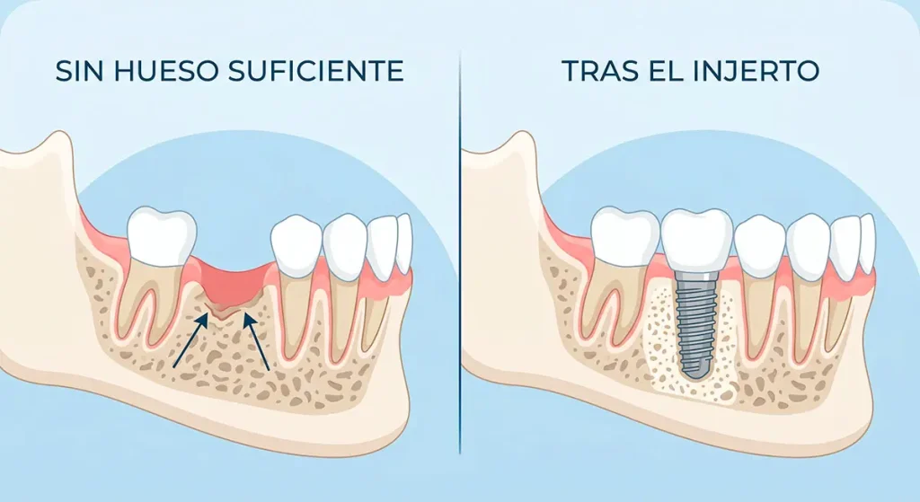 tipos de injerto de hueso