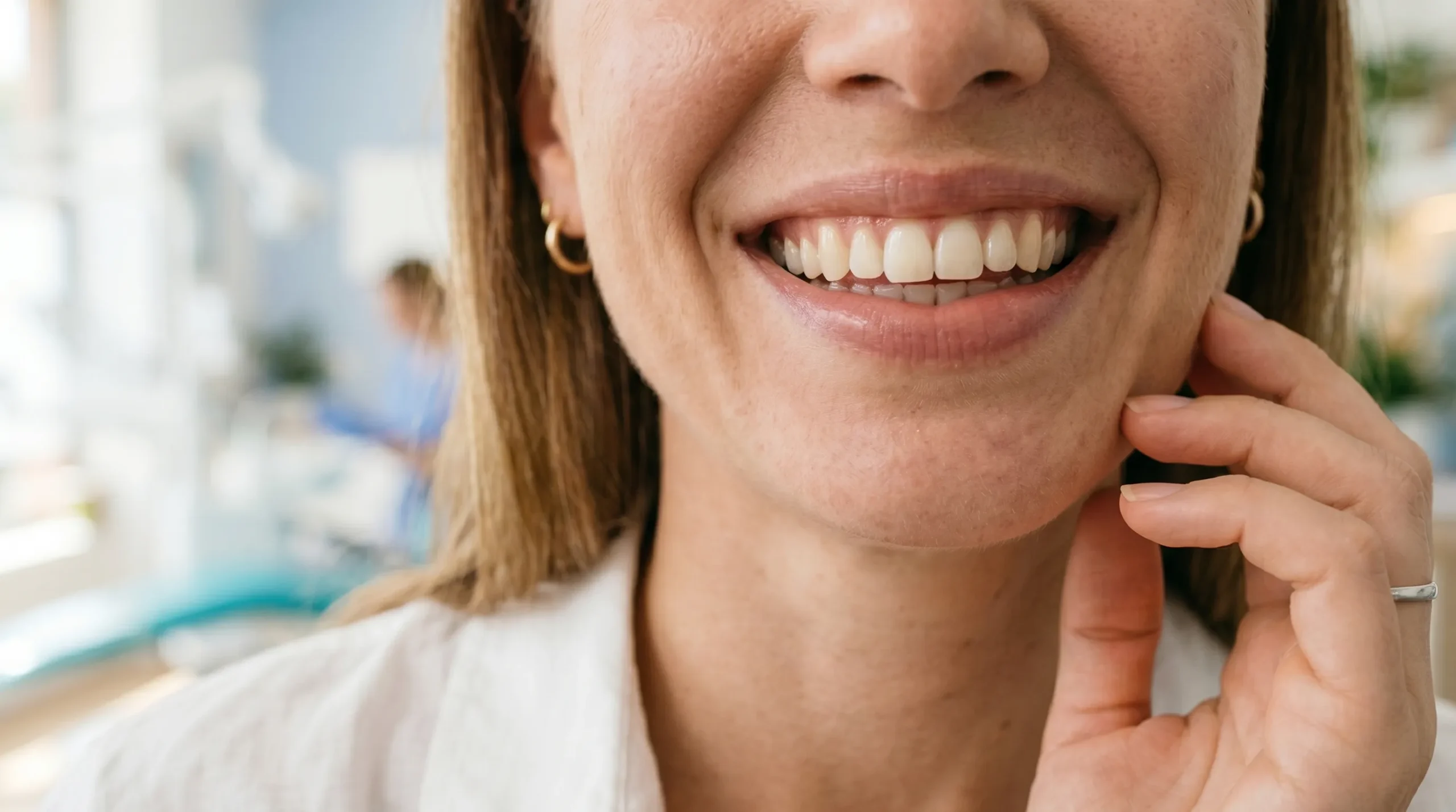 Resultado natural de estética peribucal con ácido hialurónico en la Clínica Dental Bayo Martín de Castro-Urdiales