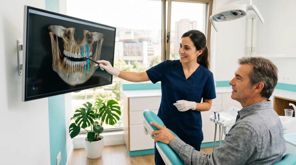 Estudio y planificación con diagnóstico por imagen para la carga inmediata de implantes en la Clínica Dental Bayo Martín